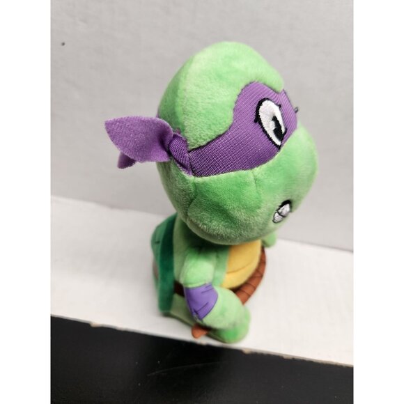 Ty Beanie Babies Donatello Teenage Mutant Ninja Turtles Plush 6" Green & Purple - Picture 4 of 9